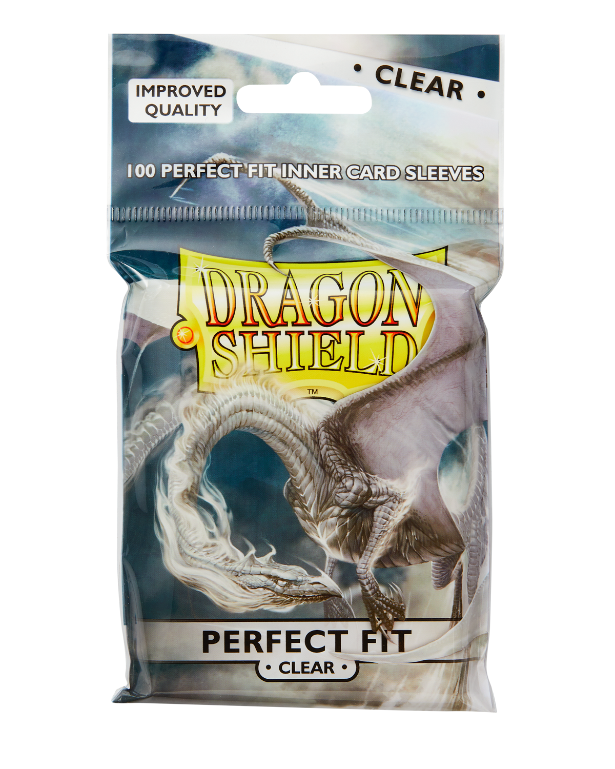 Dragon Shield Clear Perfect Fit Sleeves Display (contains 15 packs)