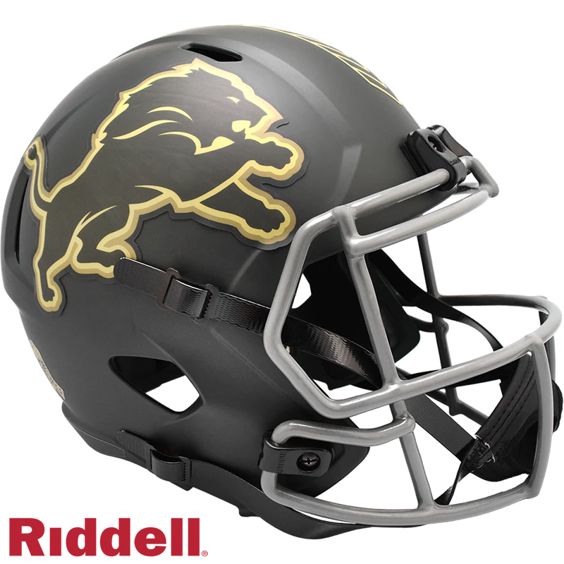 DETROIT LIONS SALUTE TO SERVICE 25 SPEED REPLICA HELMET