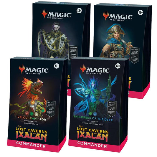 The Lost Caverns of Ixalan Commander Deck Case - Commander: The Lost Caverns of Ixalan