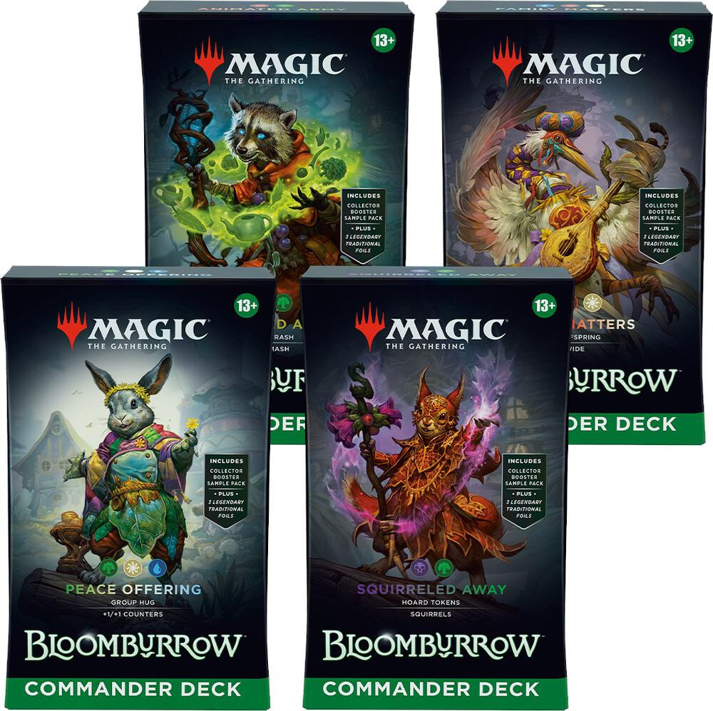 Bloomburrow Commander Deck Display - Commander: Bloomburrow