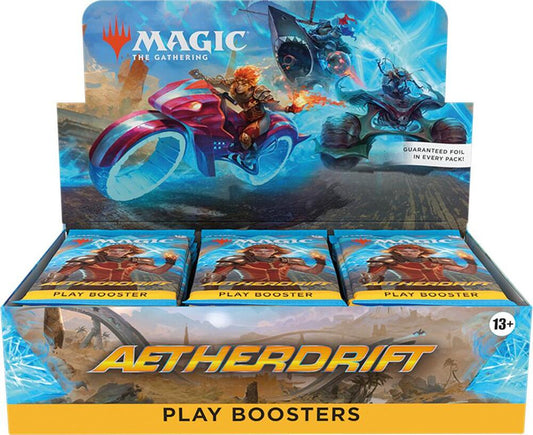 Aetherdrift - Play Booster Display - Aetherdrift