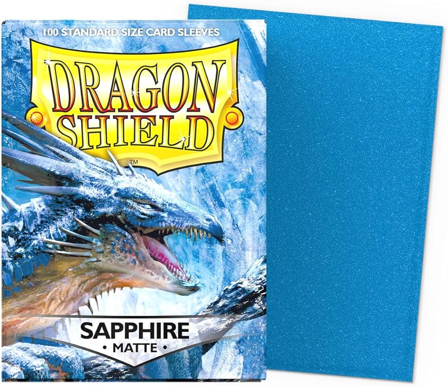 Dragon Shield Sleeves Standard Matte 100 pack x10 - Select Your Color!