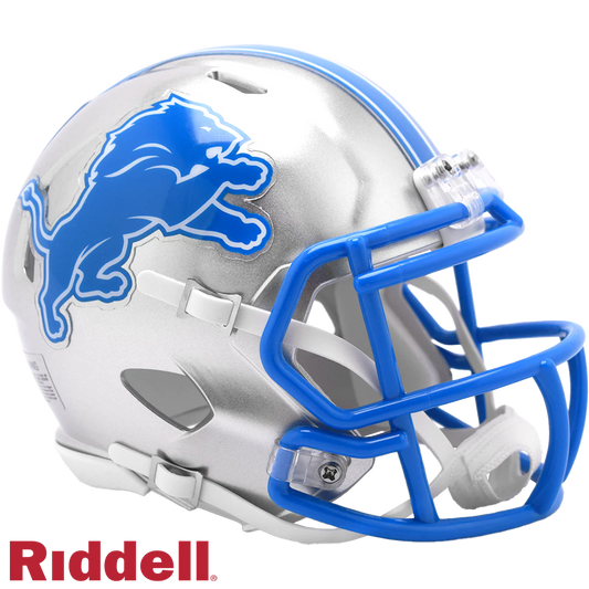 DETROIT LIONS CURRENT STYLE SPEED MINI HELMET