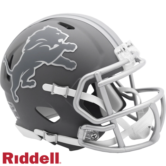 DETROIT LIONS SLATE MINI HELMET