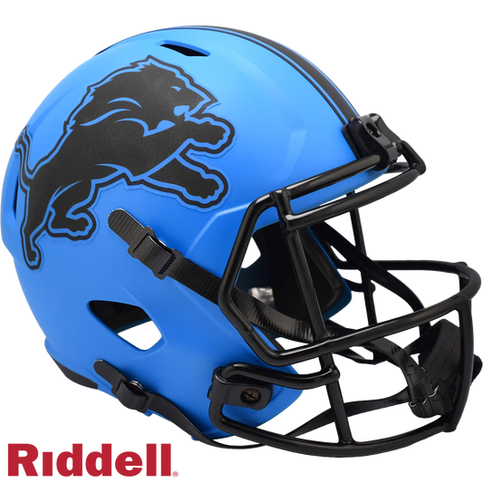 DETROIT LIONS RAVE SPEED REPLICA HELMET