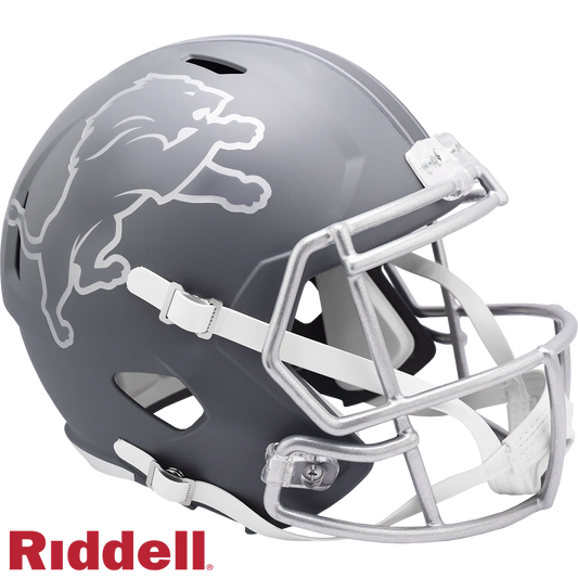 DETROIT LIONS SLATE SPEED 2024 VERSION REPLICA HELMET