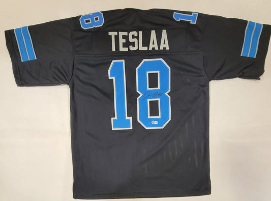 Isaac Teslaa Black Custom Jersey